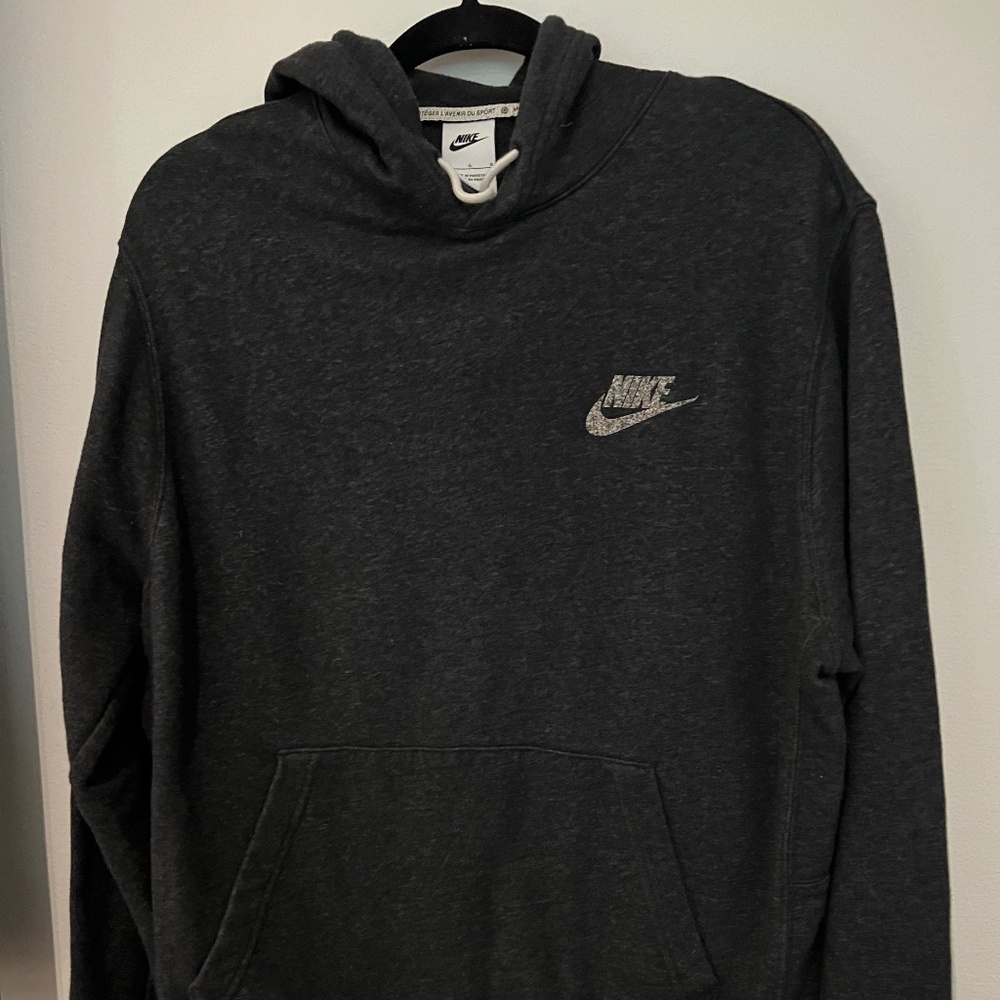Nike Hoodie Gray Sweatshirt Great Condition